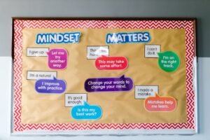 Mindset Matters Visionboard